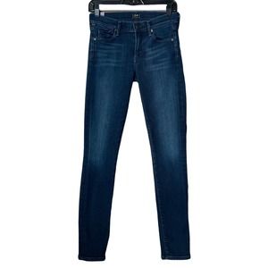 Citizens of Humanity Avedon Low Rise Skinny Leg Space Blue Jeans Size 27